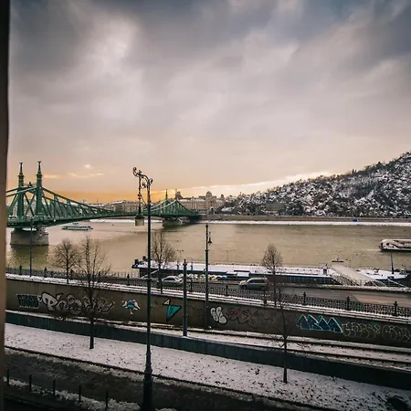 Panorama Liberty Bridge Budapest